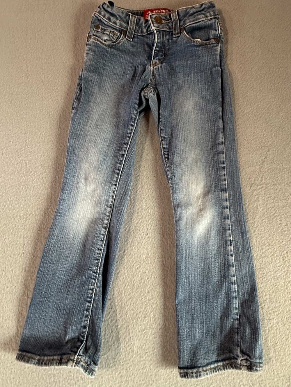 Arizona Jean Company Medium Blue Kids Bootcut Jeans